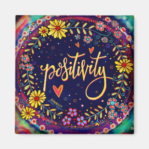 Imã "Positividade" UMA PALAVRA "Inspirivência"