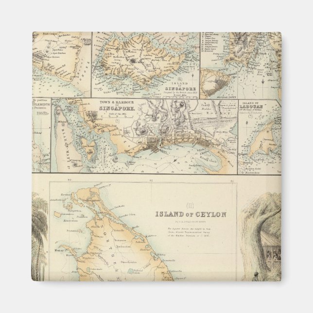 Imã Posse Britânica no Mar Índio (Frente)