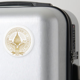 Imã posse do logotipo inaugural do presidente Trump Va