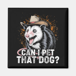 Imã Posso acariciar esse meme de cachorro amante de an