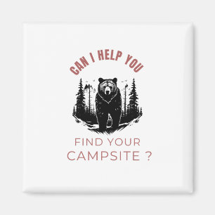 Imã Posso Ajudá-Lo A Encontrar O Seu Campsite? - Urso
