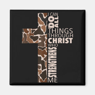 Imã Posso fazer todas as coisas por meio de Cristo que