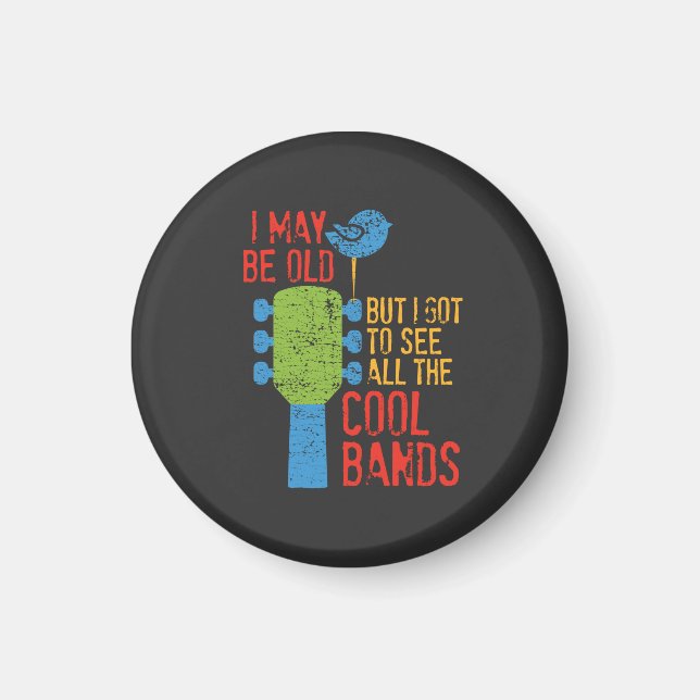 Imã Posso Ser Velho, Mas Tenho De Ver Todas As Bandas  (Frente)