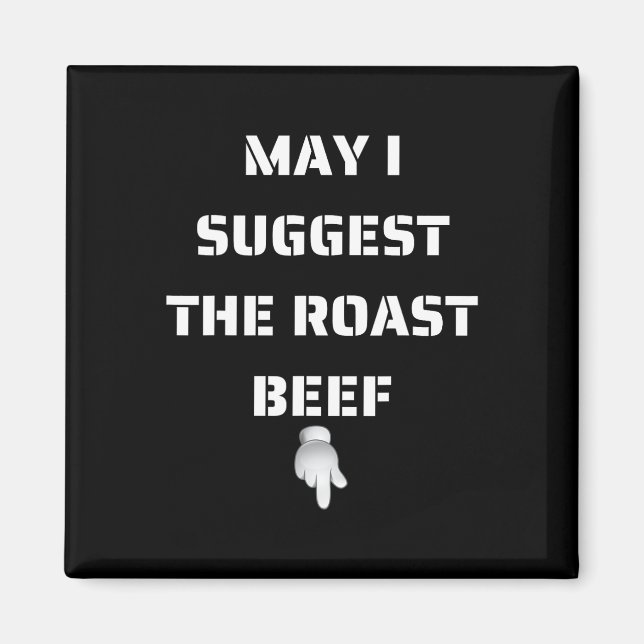 Imã Posso Sugerir A Carne De Bovino (Frente)