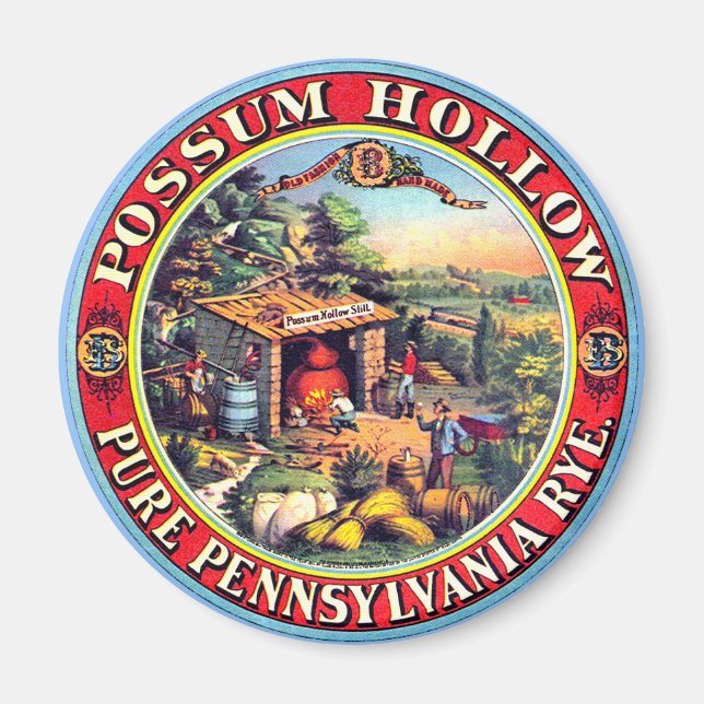 Imã Possum Hollow - Magnet (Frente)