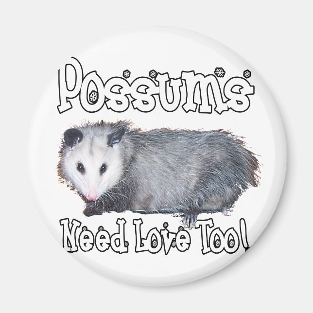 Imã Possum Precisa De Amor Também (Frente)