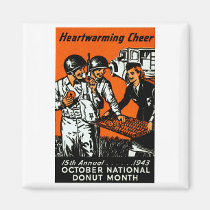 Imã Poster 1943 da rosquinha