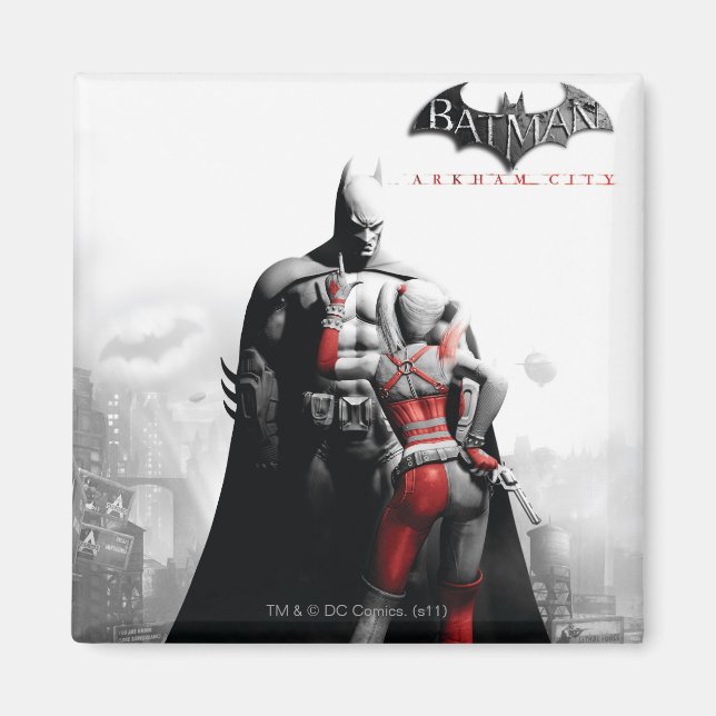 Imã POSTER AC - Batman & Harley (Frente)