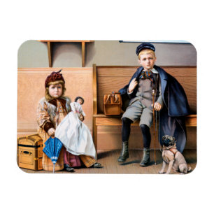 ÍMÃ POSTER DA ESTRADA DE FERRO, 1898