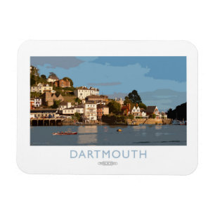 Ímã Poster da estrada de ferro de Dartmouth