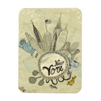 Poster de New York Doodle