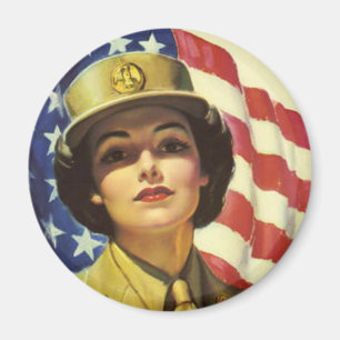 Imã Poster de recrutamento de WAC