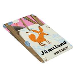 Ímã Poster de Suecia de Jämtland