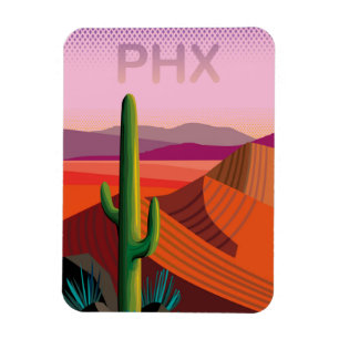 Ímã Poster de viagens da arizona   de Phoenix