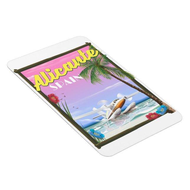 Ímã Poster de viagens do estilo de colheita da Espanha (Lado Direito)