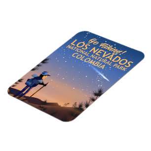 Ímã Poster de viagens Nacional do Parque Natural de Lo