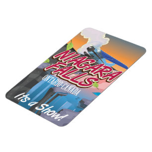 Ímã poster de viagens Niagara Falls Ontario Canadá