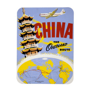 Ímã Poster de viagens Para Northwest Orient Airlines