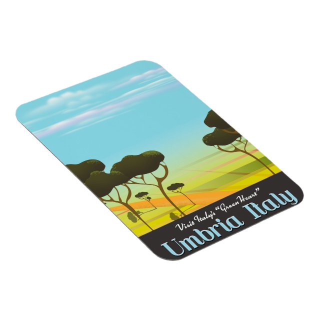 Ímã Poster de viagens Umbria Itália (Lado Direito)