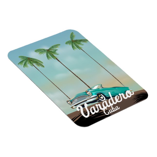 Ímã Poster de viagens Varadero Cuba (Lado Direito)