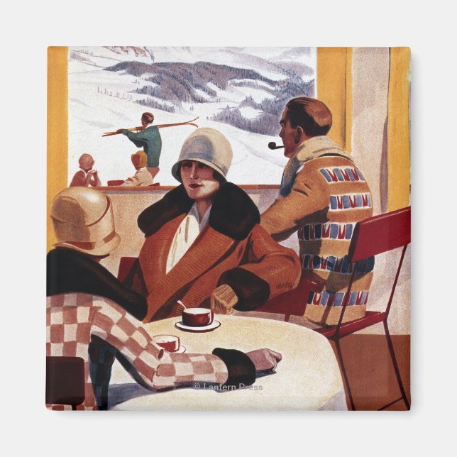 Imã Poster do Descida Club (Frente)