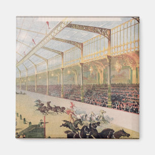 Imã Poster do hipódromo de l'Alma