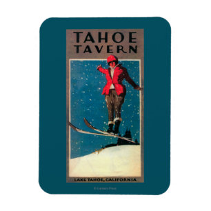 Ímã Poster do Promo da taberna de Tahoe