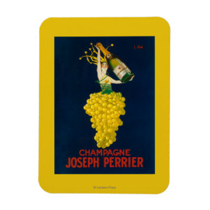 Ímã Poster do promocional de Joseph Perrier Champagne
