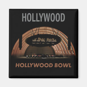 Imã Poster Hollywood Blvd. Ímã