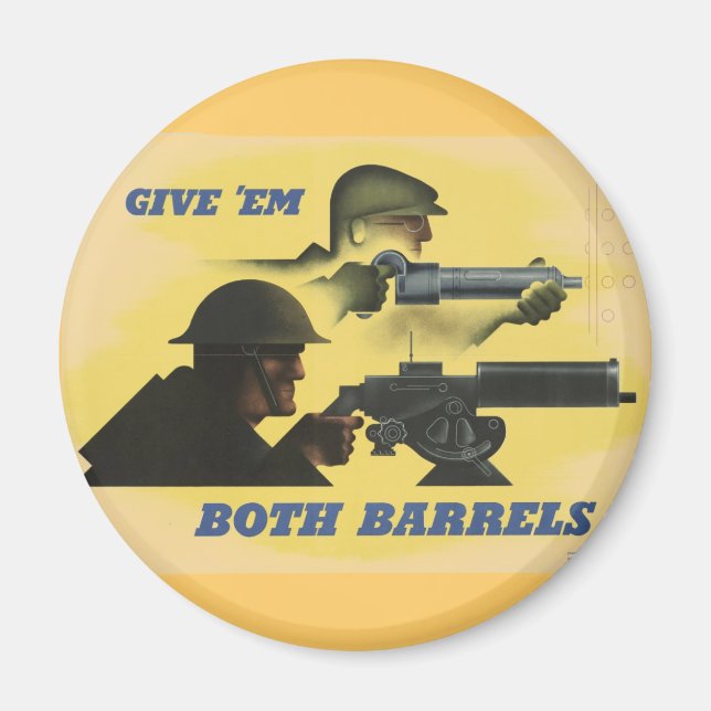 Imã Poster Patriótico WII (Frente)