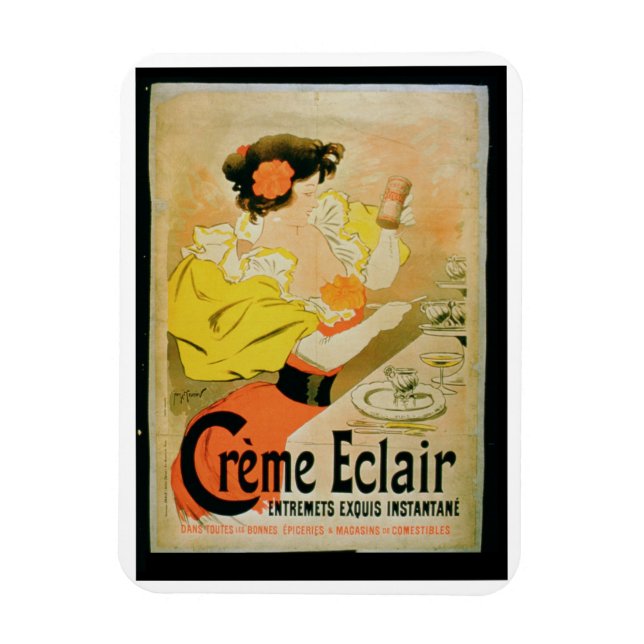 Ímã Poster publicando 'Creme Eclair Instant Dessert' (Vertical)