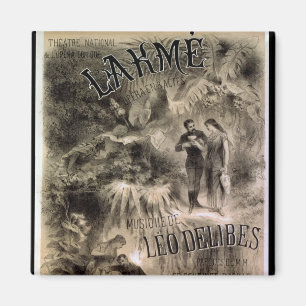 Imã Poster publicando 'Lakme'