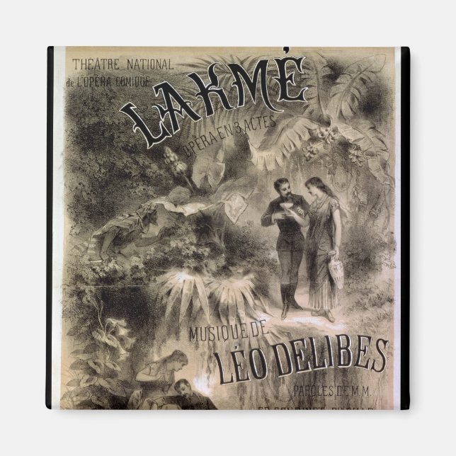 Imã Poster publicando 'Lakme' (Frente)