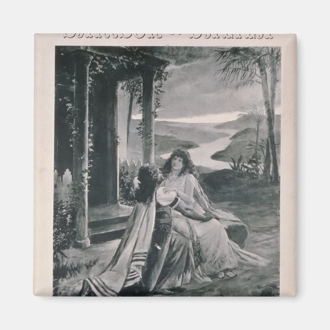 Imã Poster publicando "Samson e Dalila" (Frente)