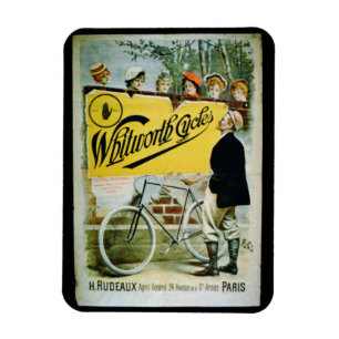 Ímã Poster publicando "Whitworth Cycle", Paris (colo)