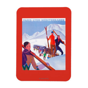 Ímã Poster relativo à promoção Railway de PLM