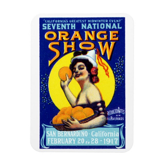 Ímã poster San Bernardino, 1917 (Vertical)