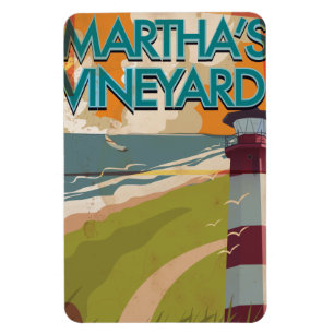 Ímã Poster Viagens vintage de  Marthas Vineyard
