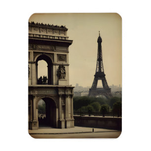Ímã Poster vintage de Paris