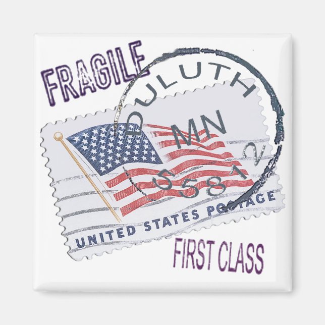Imã Postmark Duluth 5812 (Frente)