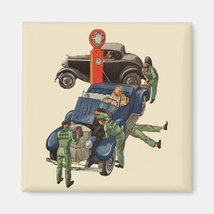 Imã Posto de gasolina do serviço completo de Joe,