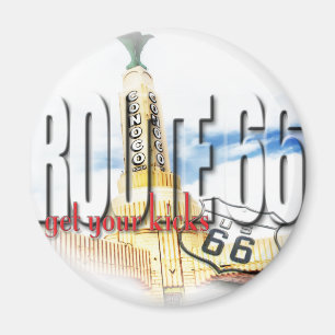 Imã Posto de gasolina velho de Conoco, Texas - rota 66