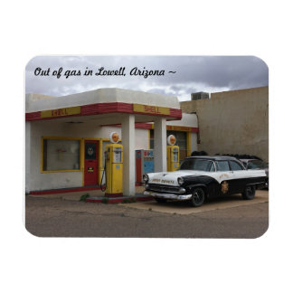 Ímã Posto de Gasolina Vintage do Arizona