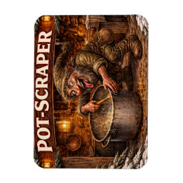 Ímã Pot Scraper Icelandic Yule Lad 