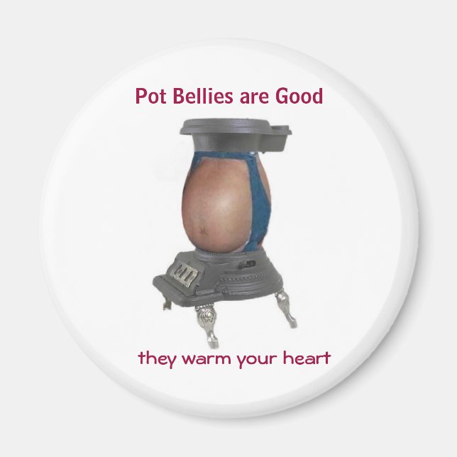 Imã Pote Belly (Frente)