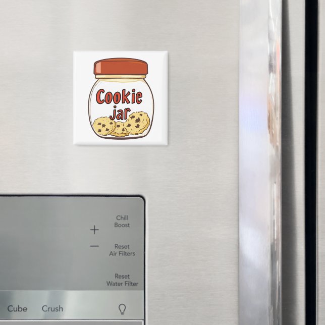 Imã Pote de Bolacha Fofo (In Situ (Fridge))