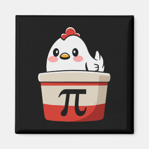 Imã Pote de frango Torta Engraçada Matemática Pover Pu