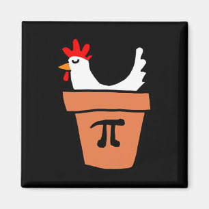 Imã Pote de frango Torta Engraçada Matemática Pover Pu