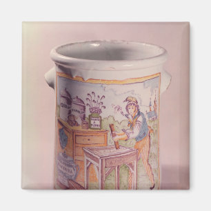 Imã Pote do tabaco que descreve um tobacconist