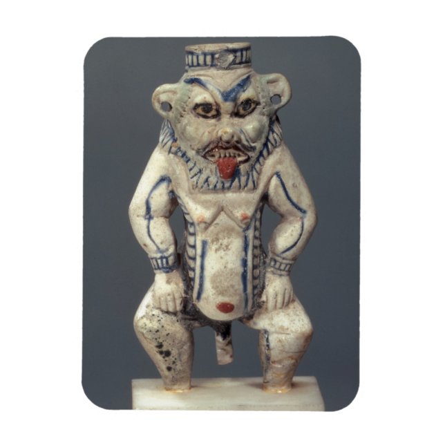 Ímã Pote Kohl, representando o deus familiar egípcio B (Vertical)